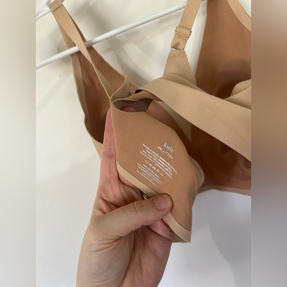 Knix Revolution Shadow Mesh Bra Warm Sand Size XXL+ - Picture 7 of 8